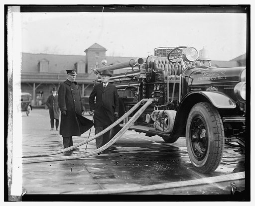 Oyster inspecting fire apparatus