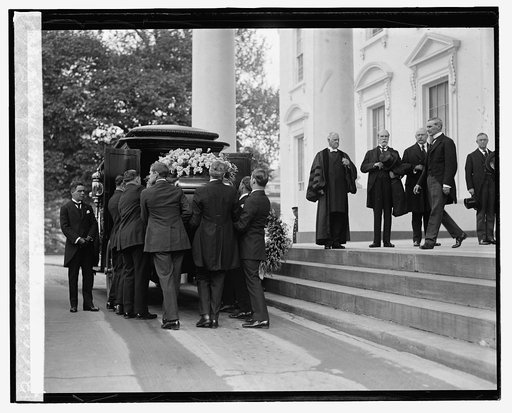 Funeral, Mrs. Hubert Work, 5/12/24