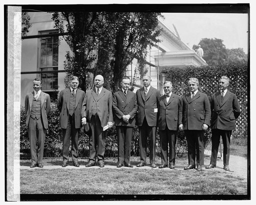 Coolidge and group], 5/6/24