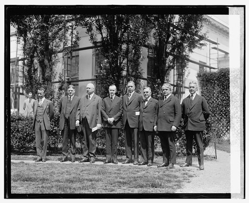 Coolidge and group, 5/6/24