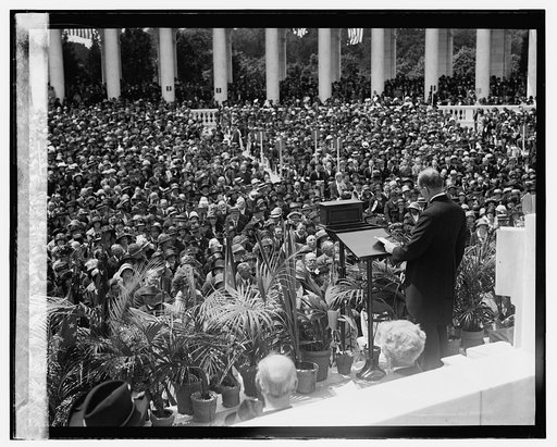 Coolidge, Memorial Day, Arlington, [5/30/24