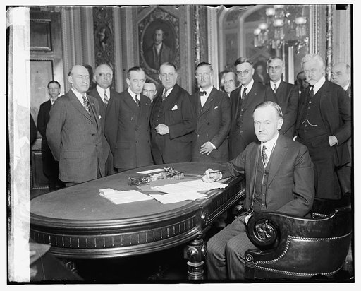 Coolidge signs bills at Capitol, 6/7/24