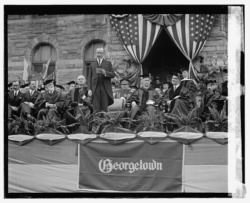 Georgetown graduate exercises, 6/9/24