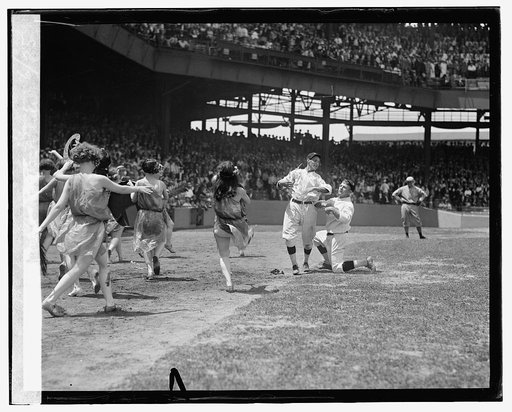 Shack & Altrock, opening game, 6/25/[24