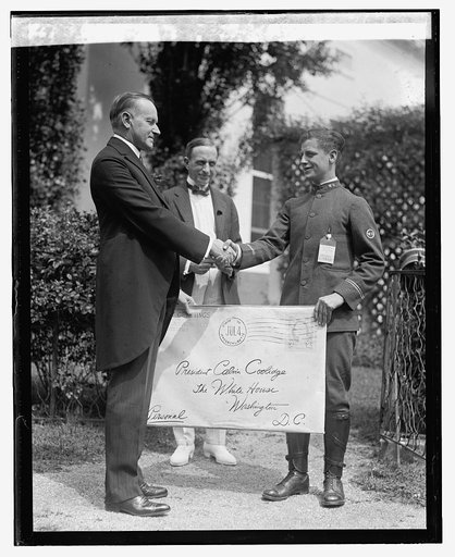 Coolidge & birthday card, 7/4/24