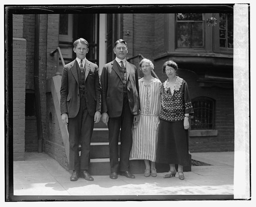 Sec. & Mrs. Wilbur & 2 children, 6/3/24