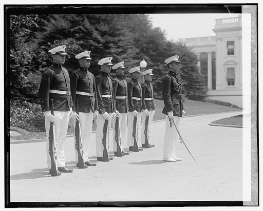 Lieut. Edgar Allen Poe & Marine Detail, 7/9/24
