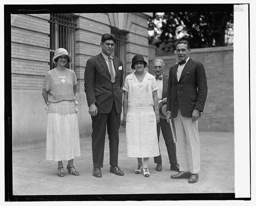 Luis Firpo at Argentine Embassy, 7/25/[24