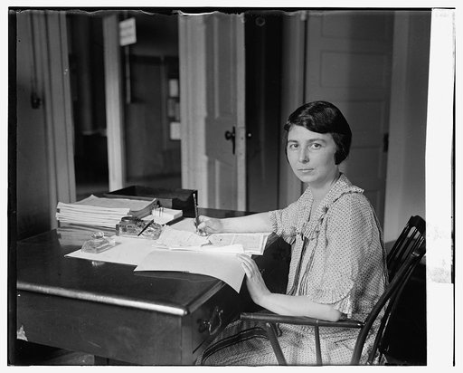 Natl. League of Women Voters, Miss Gladys Harrison, Ex. Sec., [7/21/24