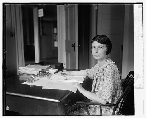 Miss Gladys Harrison, Ex. Sec., Natl. League of Women Voters, 7/21/24