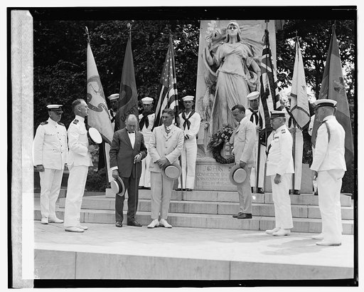 John Barry statue, 185 anniversary of birth (Sons of Revolution), [8/8/24