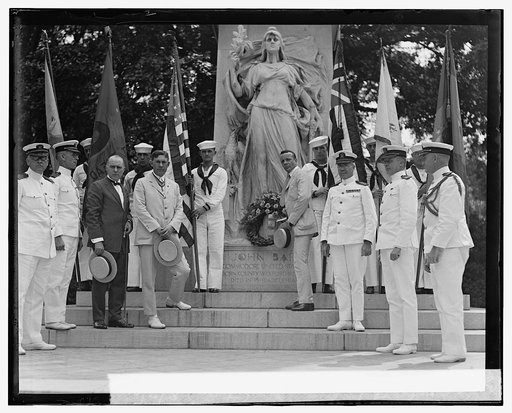 John Barry statue, 185 anniversary of birth (Sons of Revolution), 8/2/24