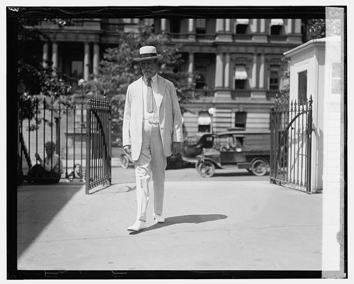 Sec. Hughes on way to cabinet meeting, 8/15/24