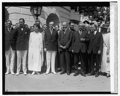 After nomination luncheon of Pres. Coolidge, 8/14/24