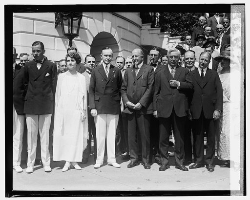 After nomination luncheon of Pres. Coolidge, 8/14/24