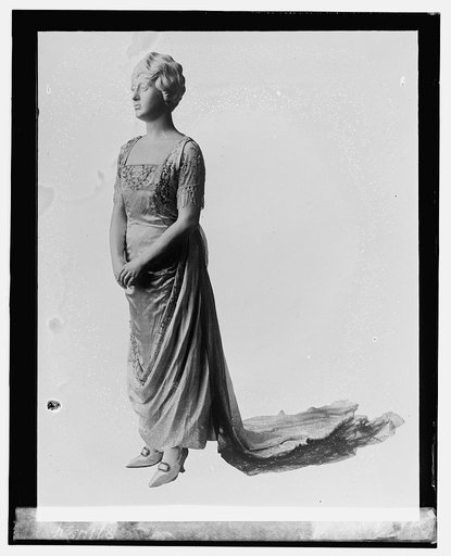Dress of Mrs. Warren G. Harding