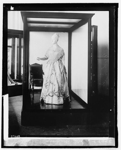Dolley Madison [inaugural dress from First Ladies Collection], 9/3/[24