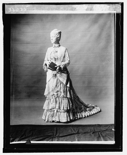 Mrs. Garfield [inaugural dress from First Ladies Collection], 9/3/24
