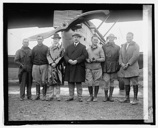 Pres. Coolidge & Sec. Weeks World Flyers