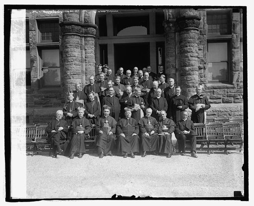 Church dignataries, Holy Name Society convention, 9/24/24