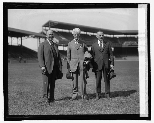 Wm. M. Richardson, Judge Landis, Clark Griffith, 10/2/24