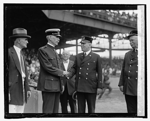 Watson & Sullivan at Police Fireman's ball game, [9/13/24