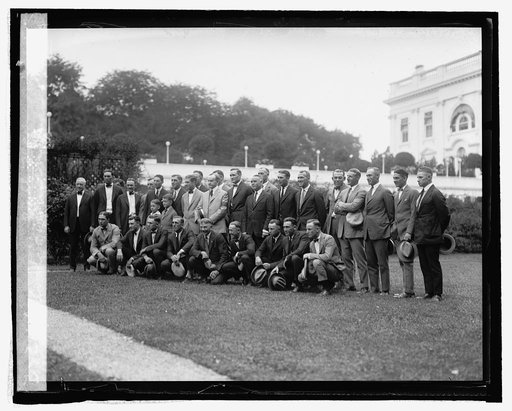 Coolidge with Wash. baseball team, [9/5/24