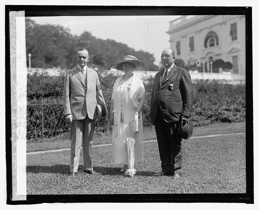 Coolidge, Miss Bina M. West and A.W. Frye, 8/29/24