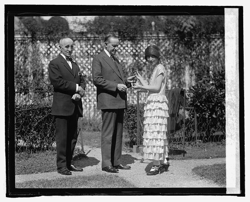 Mr. & Mrs. Thaig O'Conroy with Coolidge, [9/25/24