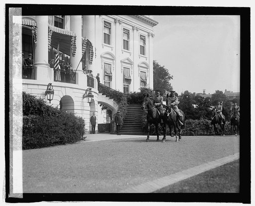 Marines reviewed at White House, [9/18/24