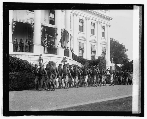 Marines reviewed at White House, [9/18/24