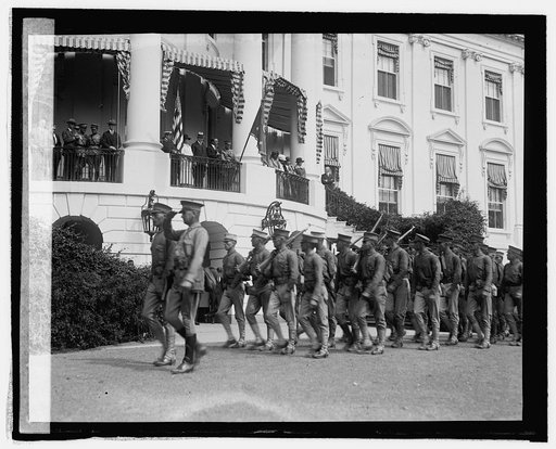 Marines reviewed at White House, 9/18/24