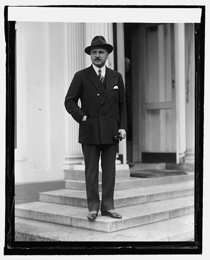 Honorio Pueyrredon, Argentine Ambassador at White House, 9/19/24