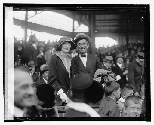 Will Rogers & Mrs. Ed McLean, 10/5/24