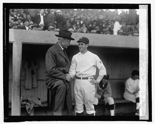 Gov. Pinchot & Bucky Harris at World Series, [10/9/24