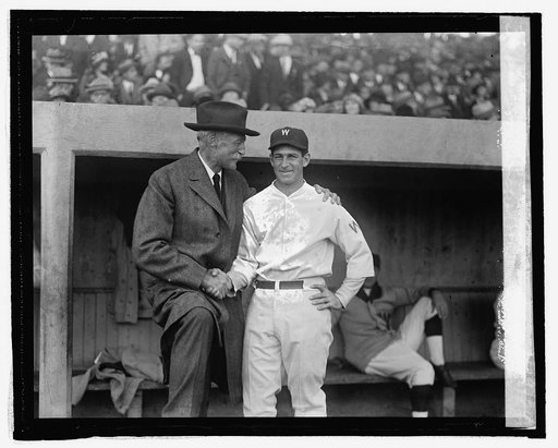 Gov. Pinchot & Bucky Harris at World Series, 10/9/24