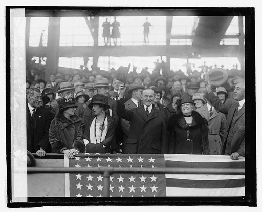 Bucky Harris cheers for Wash. team, 10/9/24