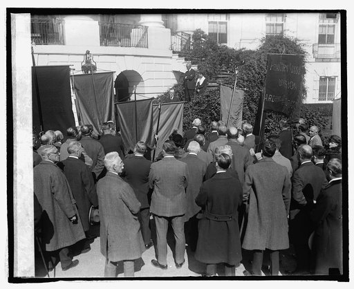New York Business Men's Assn. at White House