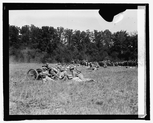 Maneuvers at Quantico, Va.