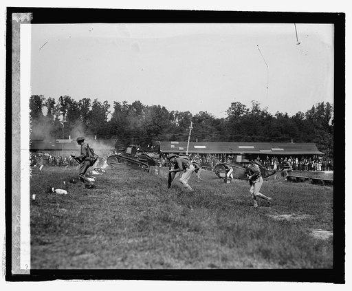Maneuvers at Quantico, Va.
