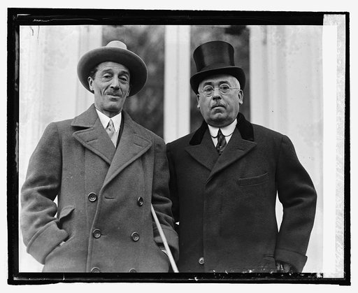 Spanish Ambassador Senor Don Juan Riano & Duke of Alba at W.H., 10/22/24