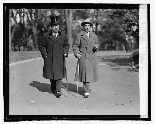 Spanish Amb. Senor Don Juan Riano and Duke of Alba at W.H., [10/22/24