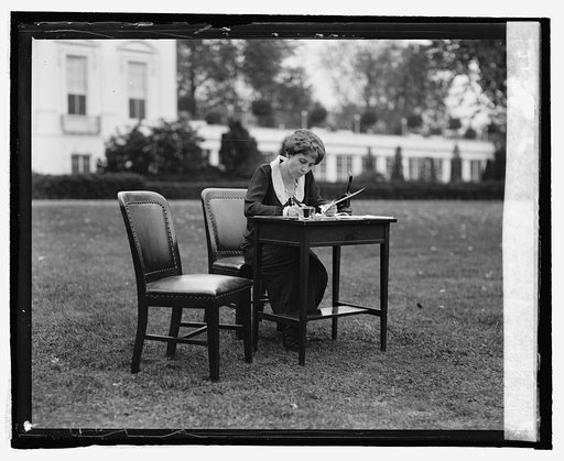 Mrs. Coolidge votes by mail, [10/30/24