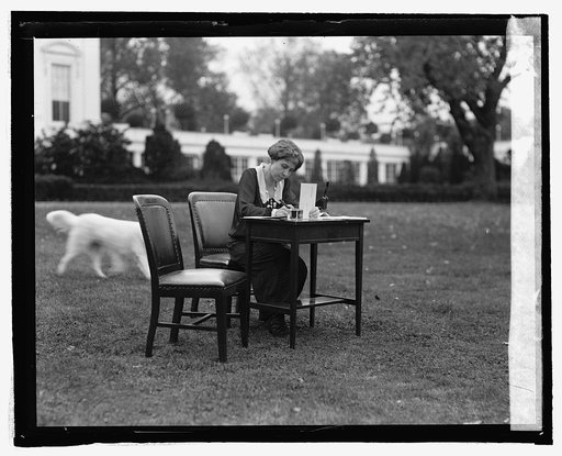 Mrs. Coolidge votes by mail, [10/30/24