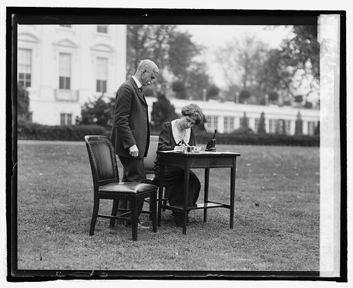 Mrs. Coolidge votes by mail, [10/30/24
