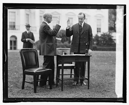 Pres. Coolidge votes by mail, [10/30/24