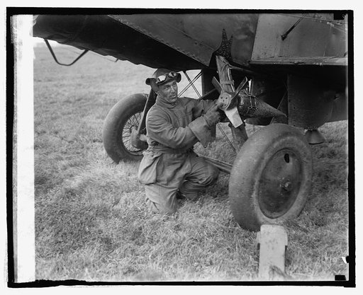 Capt. A.J. Eagle demonstration at Bolling Field, [10/30/24