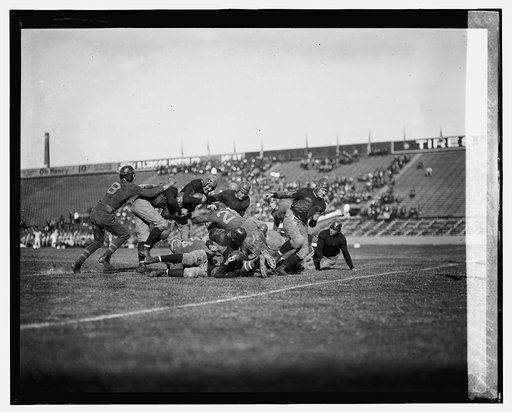 Goettge playing through line, Marines - Fort Benning, 11/1/24