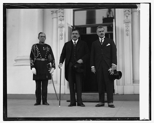 Col. C.O. Sherrill, Gen. P.E. Calles, J.B. Wright at W.H., 10/31/24