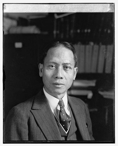Senor J.G. Guerrero, Phillippine Commissioner